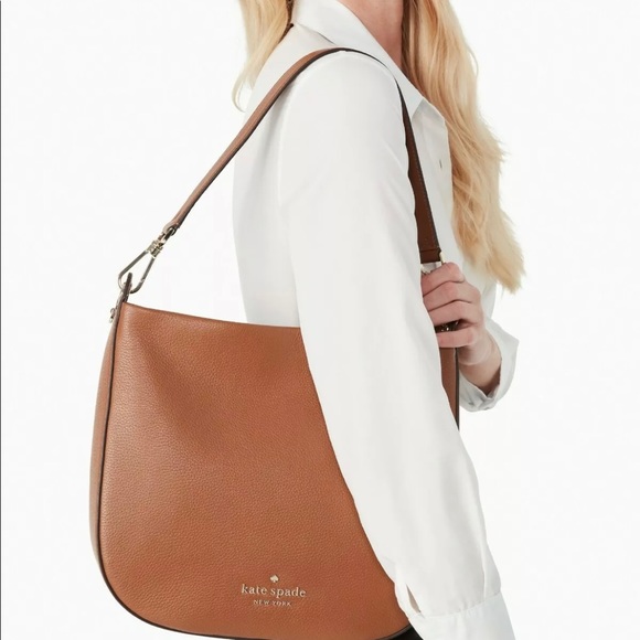 kate spade Bags Kate Spade Lexy Shoulder Bag Brown Leather Large